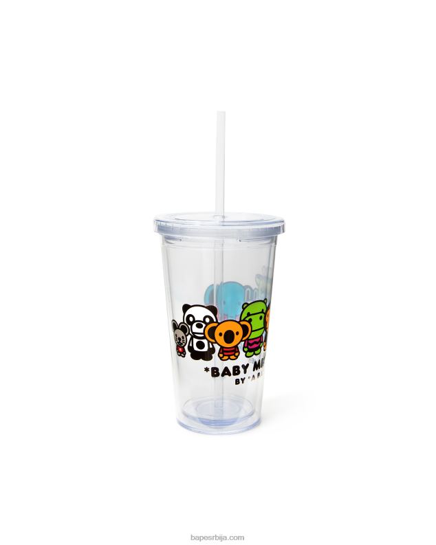бео Жене A Bathing Ape пластична чаша J4280621