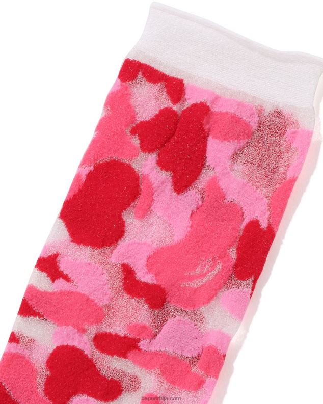 розе Жене A Bathing Ape абц цамо прозирне чарапе J42801066