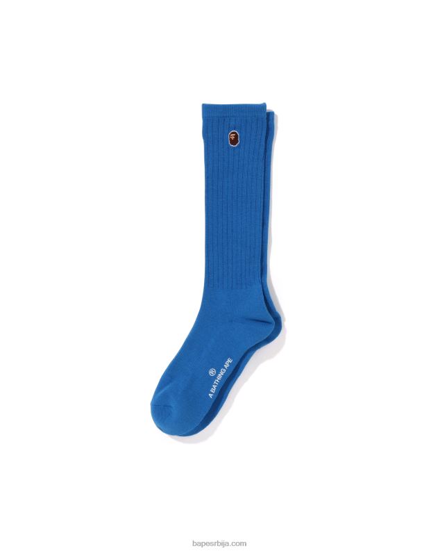 краљевско плаво Жене A Bathing Ape глава једна тачка чарапе J42801069