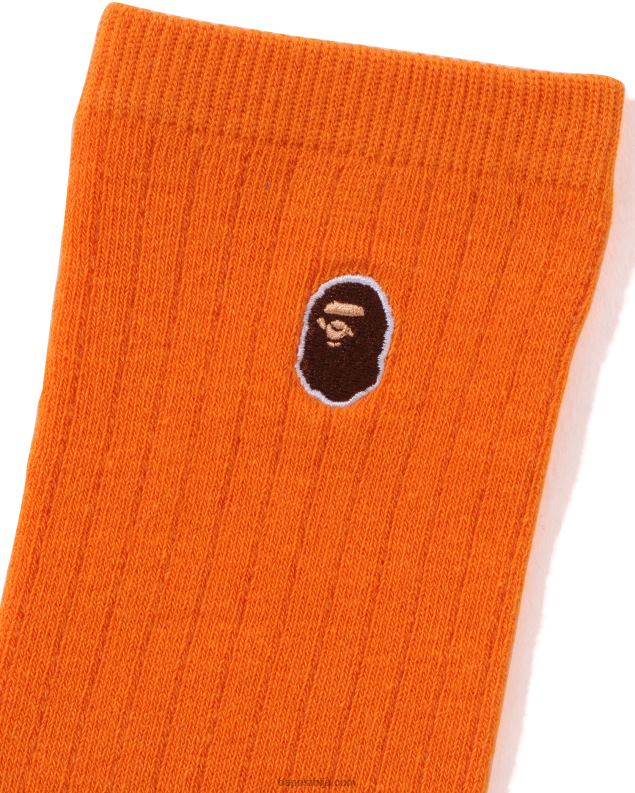 наранџаста Жене A Bathing Ape глава једна тачка чарапе J42801070