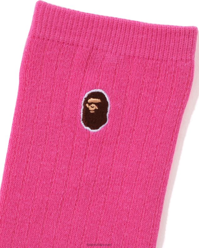 розе Жене A Bathing Ape глава једна тачка чарапе J42801071