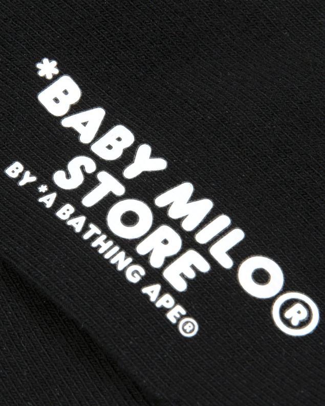 црн Жене A Bathing Ape беби мило чарапе J42801092