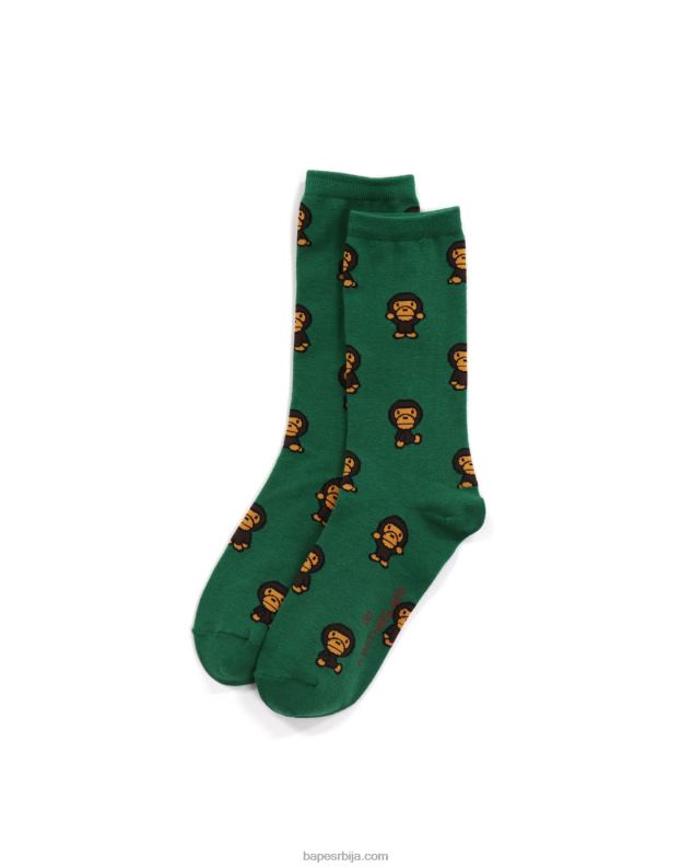 смарагд Жене A Bathing Ape беби мило чарапе J42801160