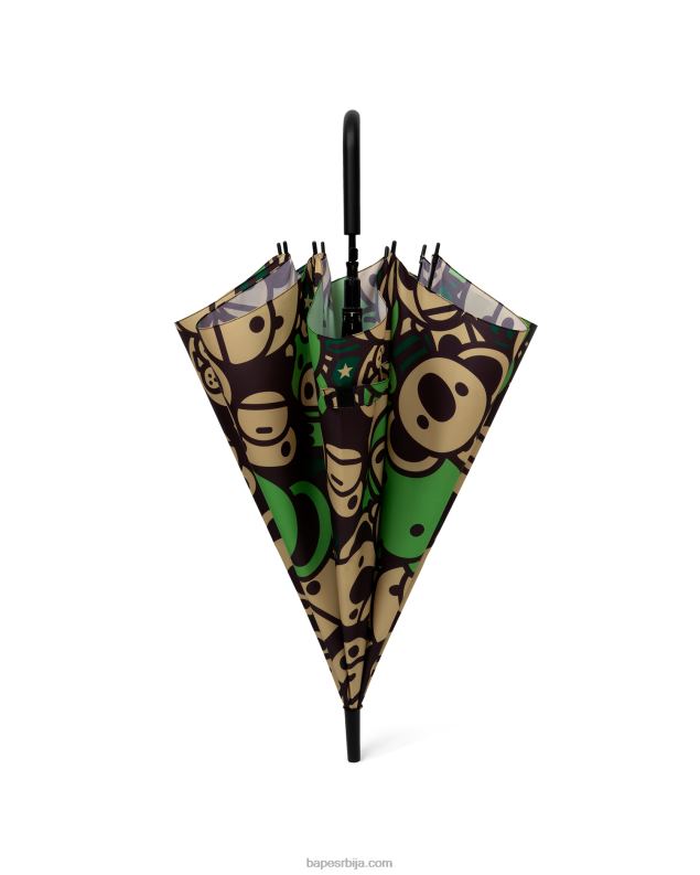 Војничко зелена Жене A Bathing Ape баби мило кишобран J42801078