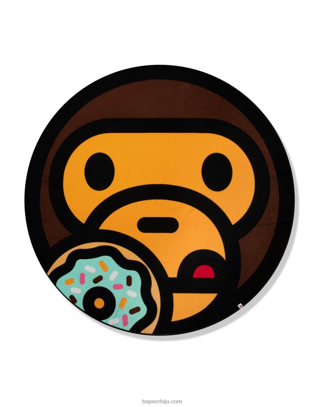 браон Жене A Bathing Ape баби мило пешкир за плажу J42801094
