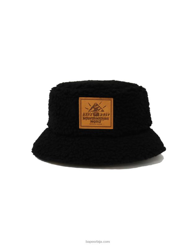 црн Жене A Bathing Ape 1. цамо боа реверзибилни шешир J42801155