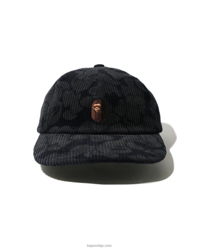 Морнарско плаво Жене A Bathing Ape чврста маскирна капа од сумота J42801154