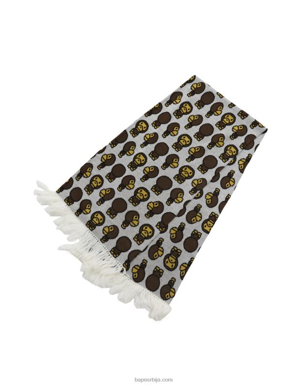 бео Жене A Bathing Ape баби мило шал J42801157