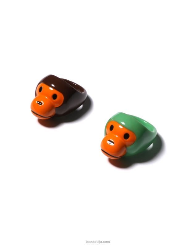 браон Жене A Bathing Ape сет баби мило прстена J42801146