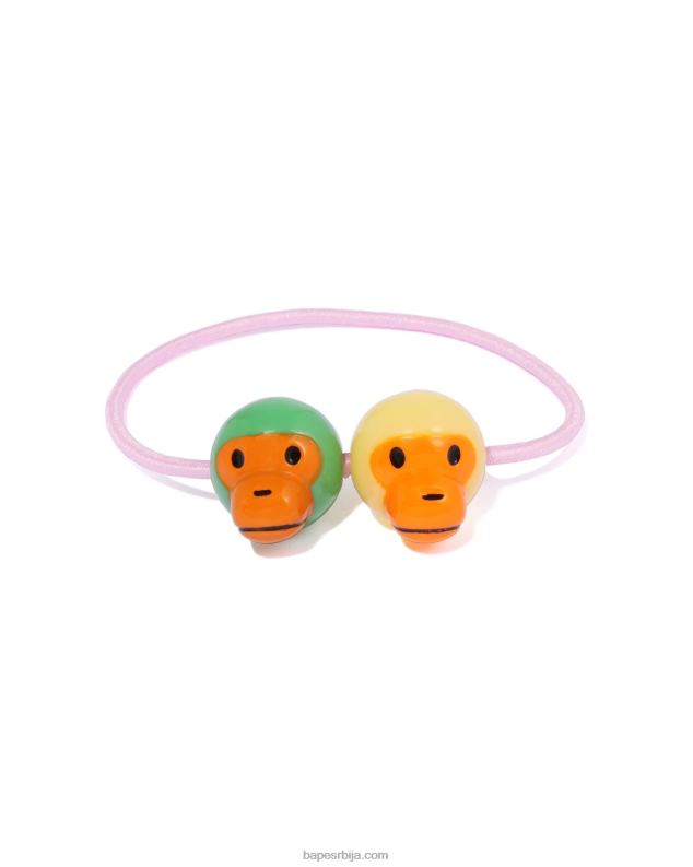 светло зелена Жене A Bathing Ape баби мило сет гумица за косу J42801075