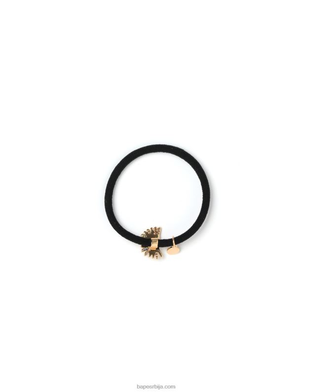 цаисе Жене A Bathing Ape трака за косу са логотипом златне боје J42801124