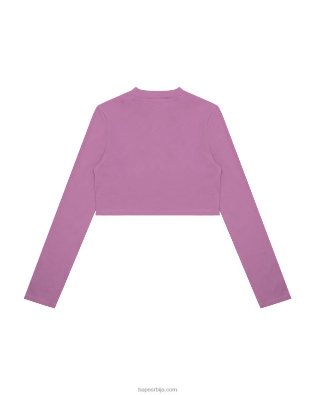 љубичаста Жене A Bathing Ape скраћени горњи део корњаче J42801049