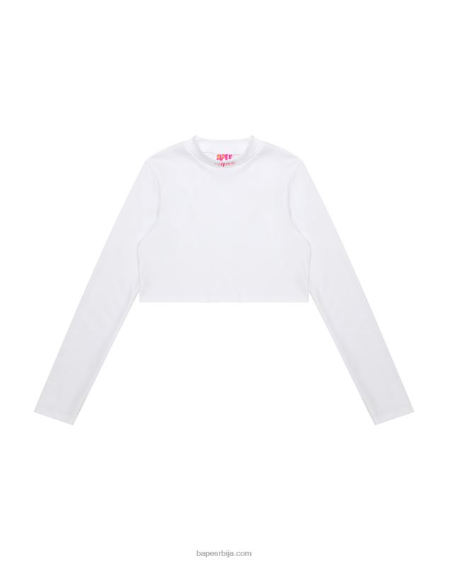 бео Жене A Bathing Ape скраћени горњи део корњаче J42801050