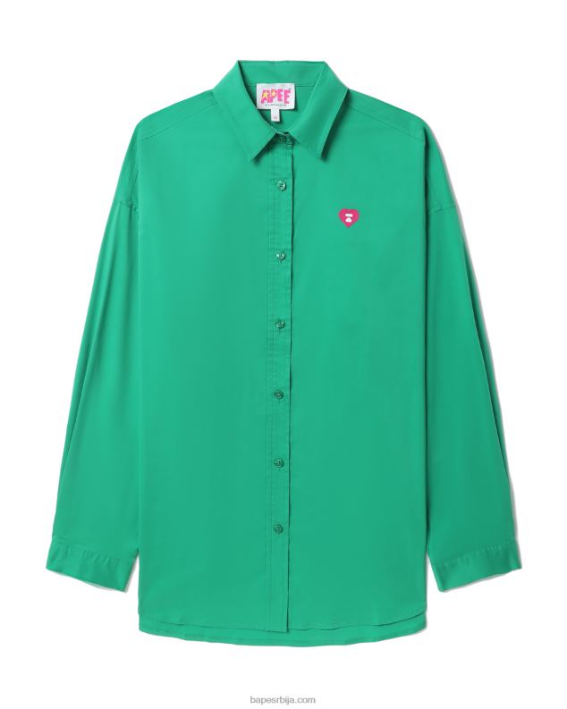 смарагд Жене A Bathing Ape дечко кошуља J4280833