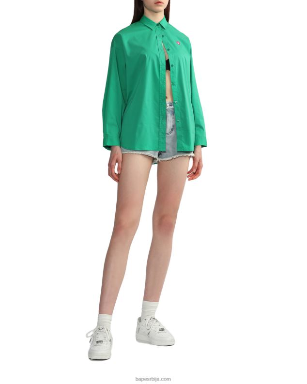 смарагд Жене A Bathing Ape дечко кошуља J4280833