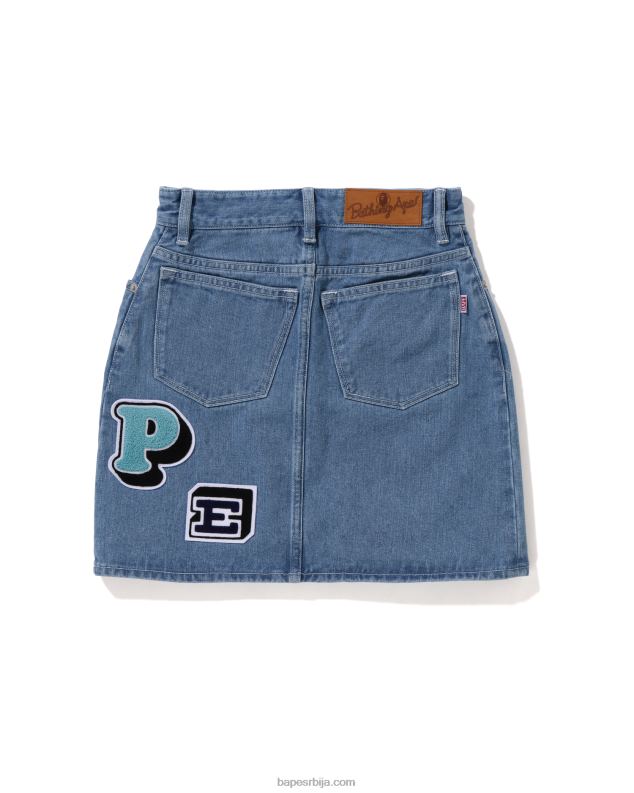 тексас Жене A Bathing Ape мулти фонтс тексас мини сукња J42801005