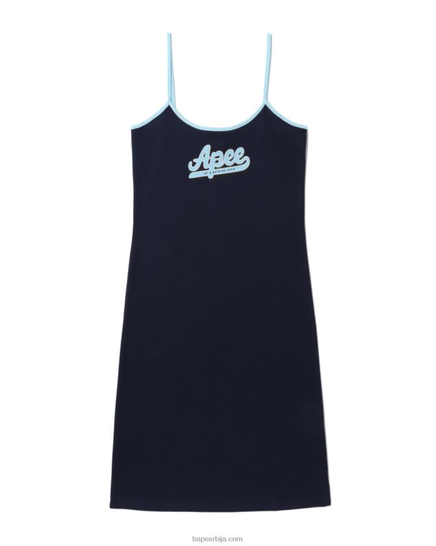 Морнарско плаво Жене A Bathing Ape графичка хаљина J4280802