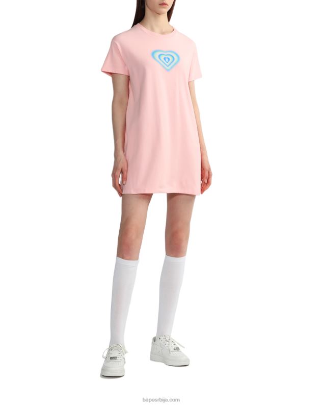 розе Жене A Bathing Ape графичка хаљина J4280816
