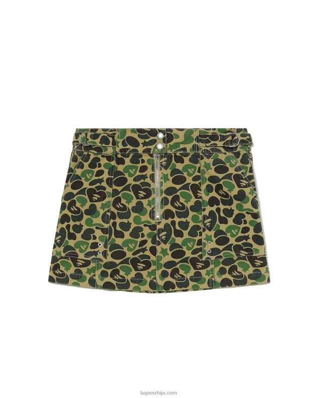 беж Жене A Bathing Ape дезен мини сукње J4280828