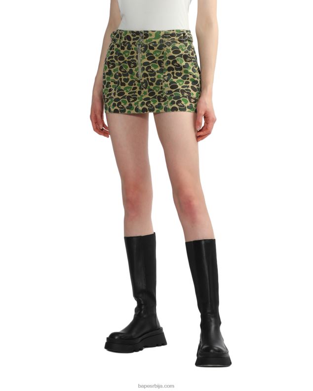 беж Жене A Bathing Ape дезен мини сукње J4280828