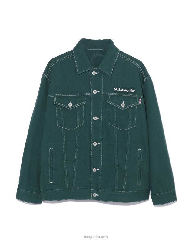 дубока џунгла Жене A Bathing Ape шампионска јакна у боји кепера J4280911