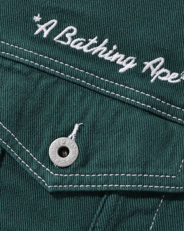 дубока џунгла Жене A Bathing Ape шампионска јакна у боји кепера J4280911