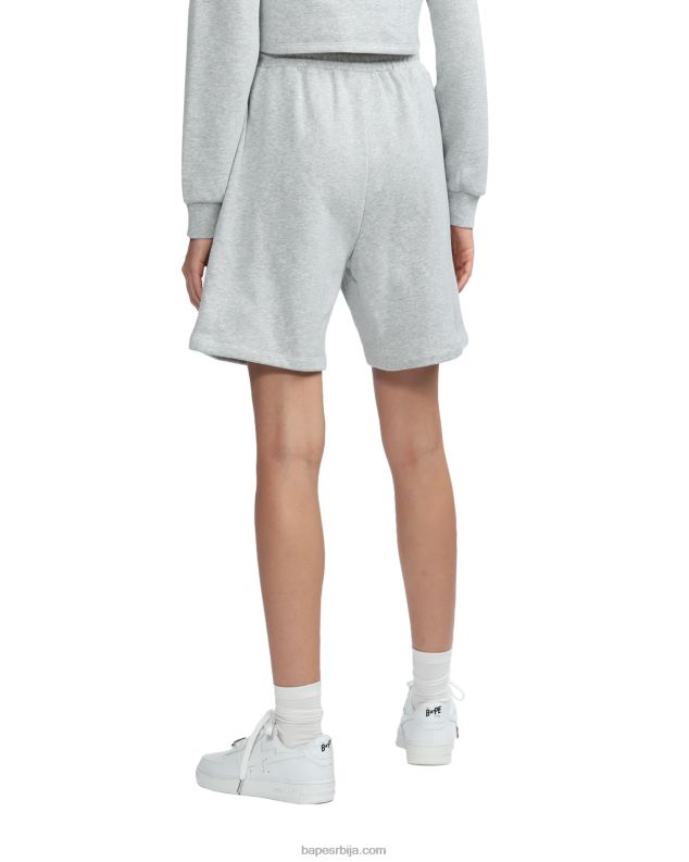 сива Жене A Bathing Ape лого трек шорц J4280886