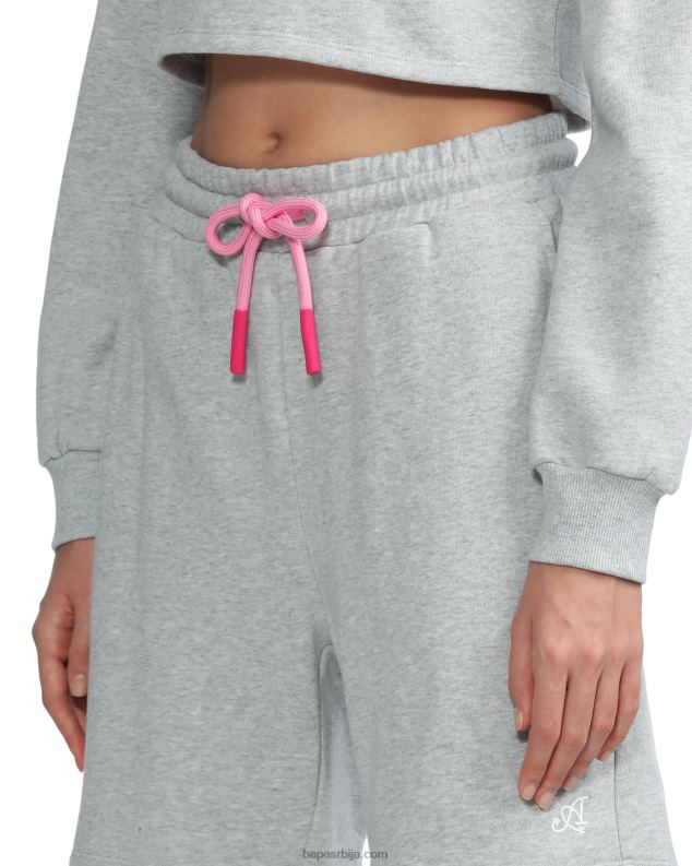 сива Жене A Bathing Ape лого трек шорц J4280886