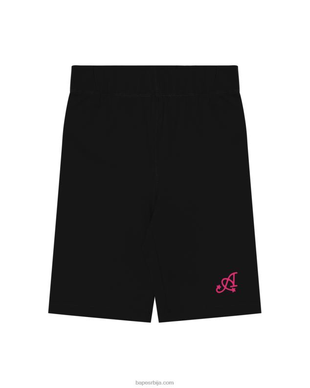 црн Жене A Bathing Ape шортс слим фит J4280941