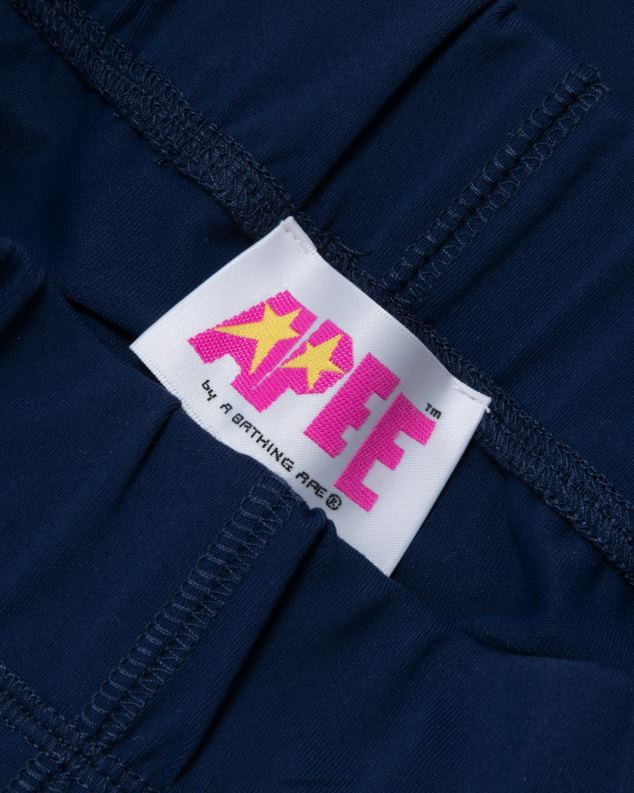 Морнарско плаво Жене A Bathing Ape шортс слим фит J4280943