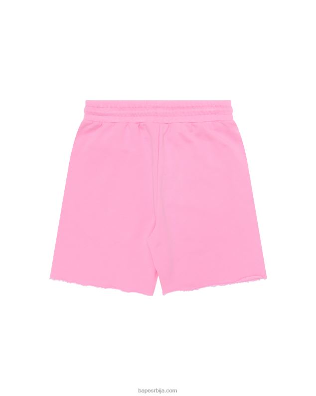 розе Жене A Bathing Ape лого лоунге шорц J4280961