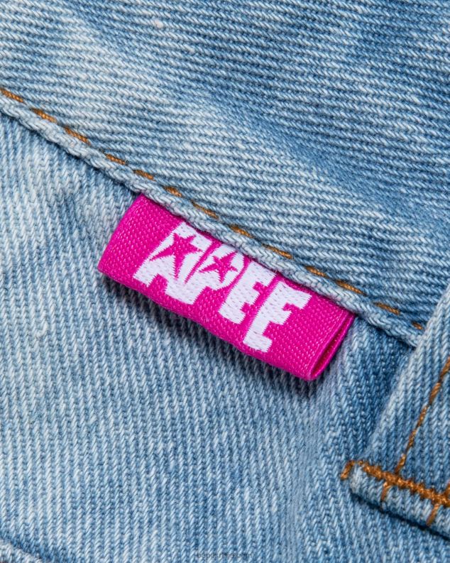 тексас Жене A Bathing Ape деним шорц са логотипом J4280967