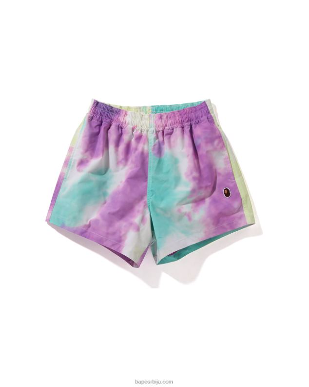 цаисе Жене A Bathing Ape оне поинт тие дие шорц J4280990