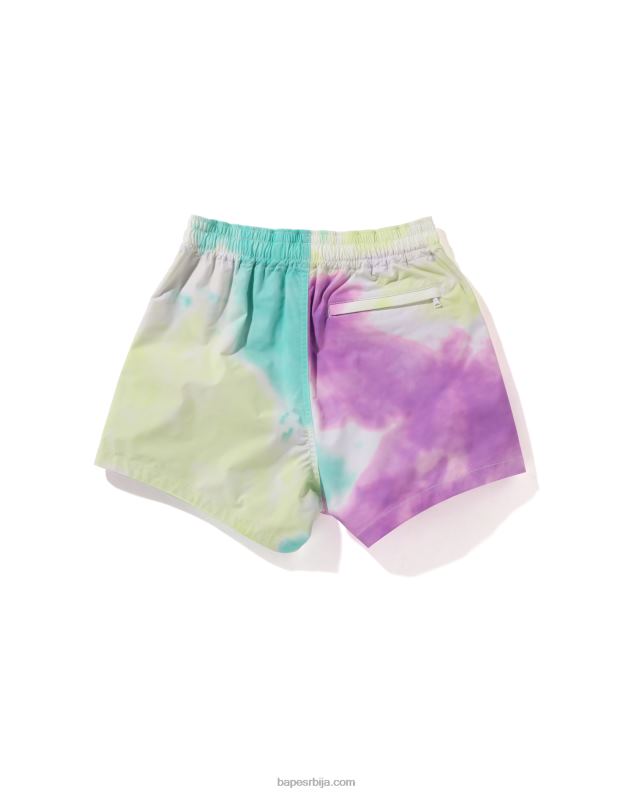 цаисе Жене A Bathing Ape оне поинт тие дие шорц J4280990