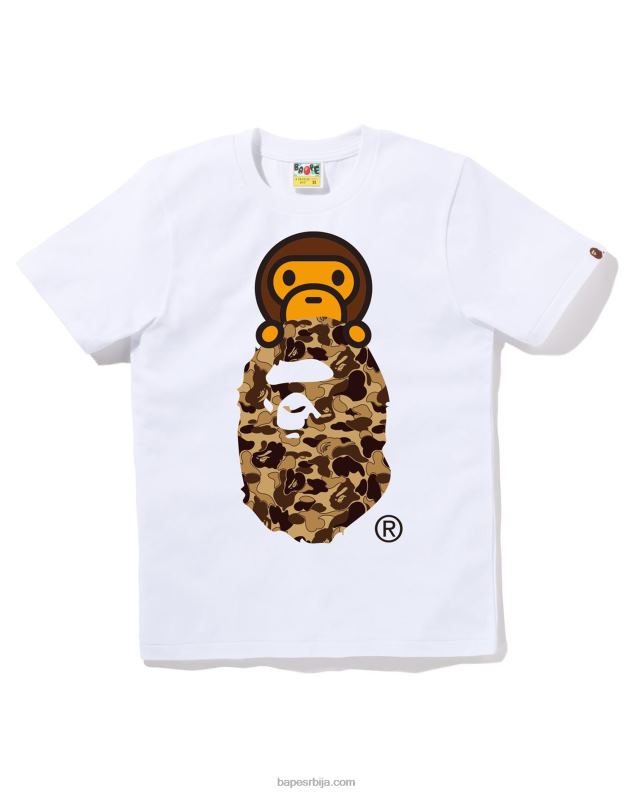 бео Жене A Bathing Ape цоокие цамо 2 мило на глави мајица J4280806