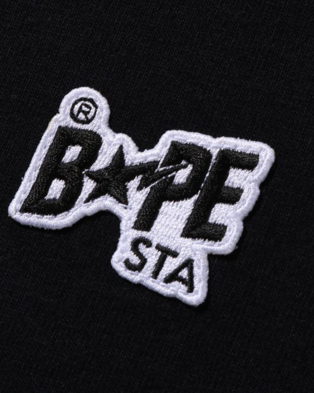 црн Жене A Bathing Ape лого оне поинт тее J42801001