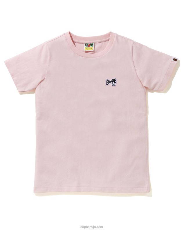розе Жене A Bathing Ape лого оне поинт тее J42801003