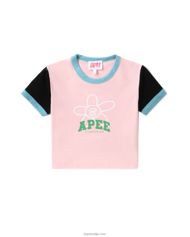 розе Жене A Bathing Ape графички врх J4280801