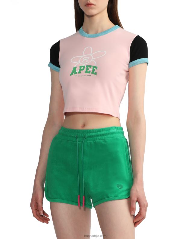 розе Жене A Bathing Ape графички врх J4280801
