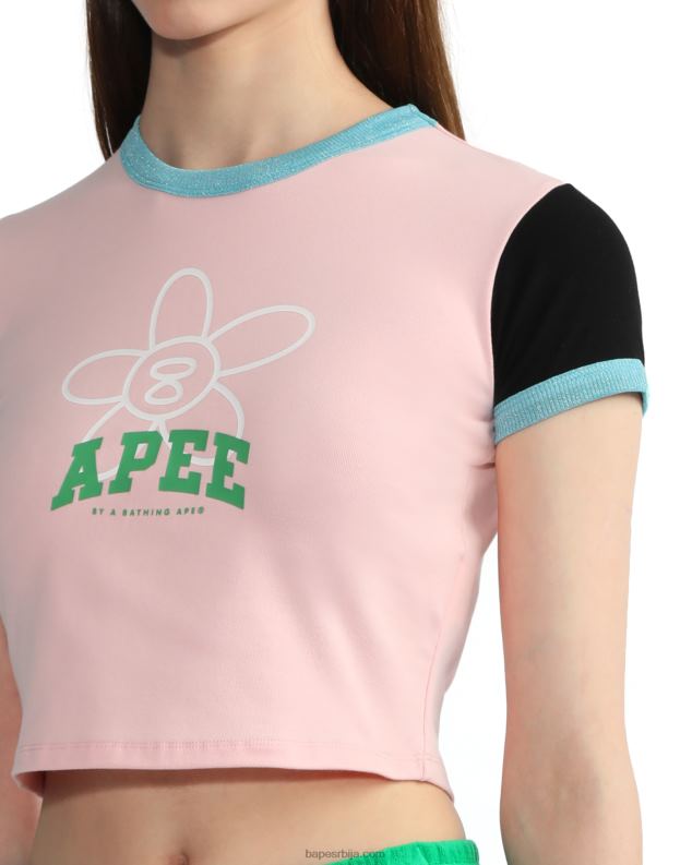 розе Жене A Bathing Ape графички врх J4280801