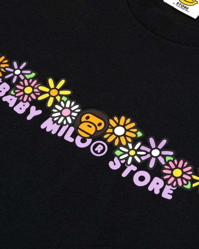 црн Жене A Bathing Ape баби мило слим фит мајица J4280810