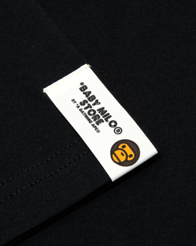 црн Жене A Bathing Ape баби мило слим фит мајица J4280810