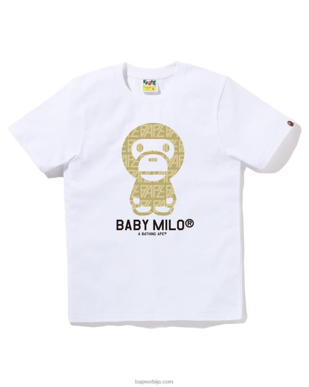бео Жене A Bathing Ape лого монограм баби мило тее J4280854