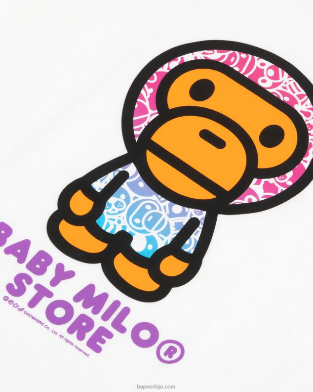 бео Жене A Bathing Ape баби мило тее J4280857