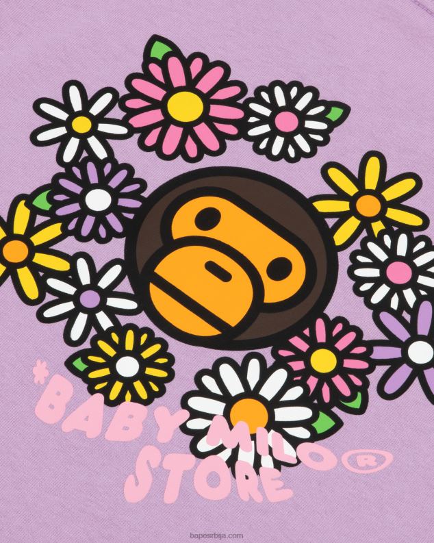 љубичаста Жене A Bathing Ape баби мило мајица кратких рукава J4280859