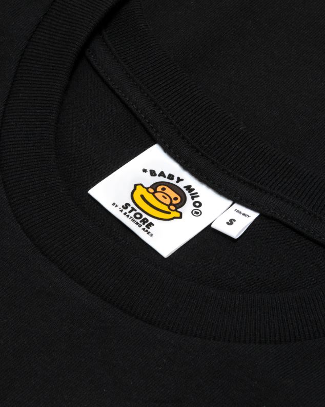 црн Жене A Bathing Ape баби мило грапхиц мајица J4280860