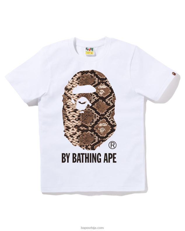 бео Жене A Bathing Ape змија тее J4280876