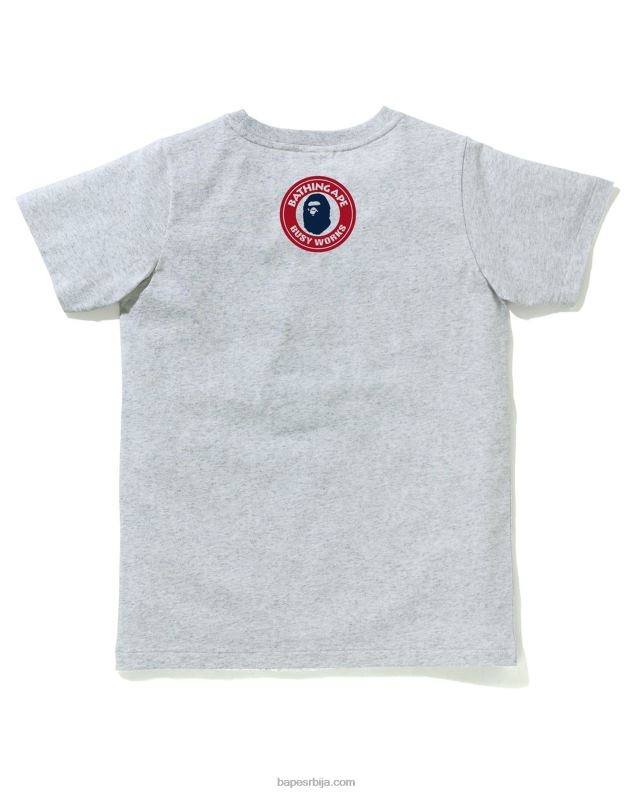 сива Жене A Bathing Ape писмо тее J4280890