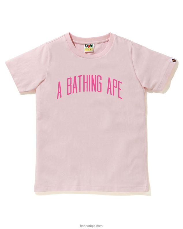 розе Жене A Bathing Ape писмо тее J4280891