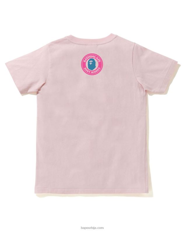 розе Жене A Bathing Ape писмо тее J4280891